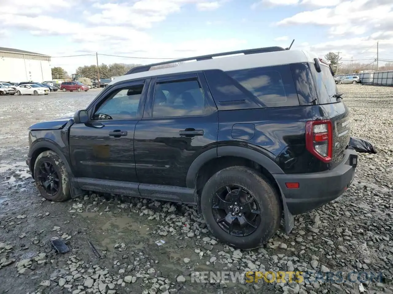 2 fotografías del automóvil dañado 3FMCR9A6XMRA27122 FORD BRONCO 2021