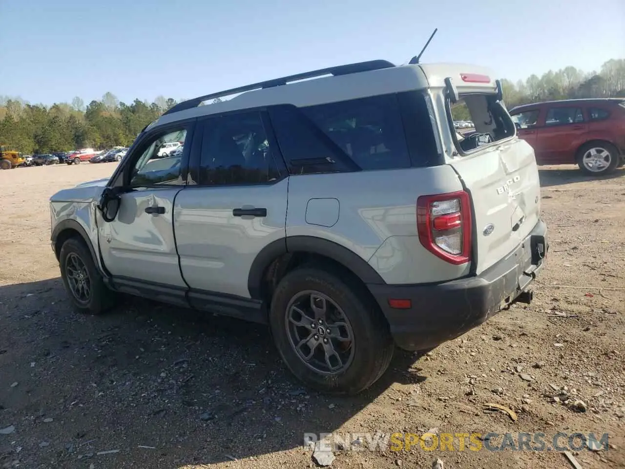 2 fotografías del automóvil dañado 3FMCR9B60MRA16404 FORD BRONCO 2021