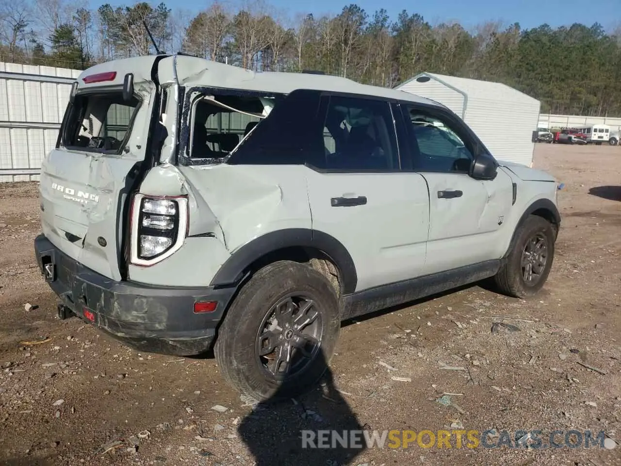 3 fotografías del automóvil dañado 3FMCR9B60MRA16404 FORD BRONCO 2021