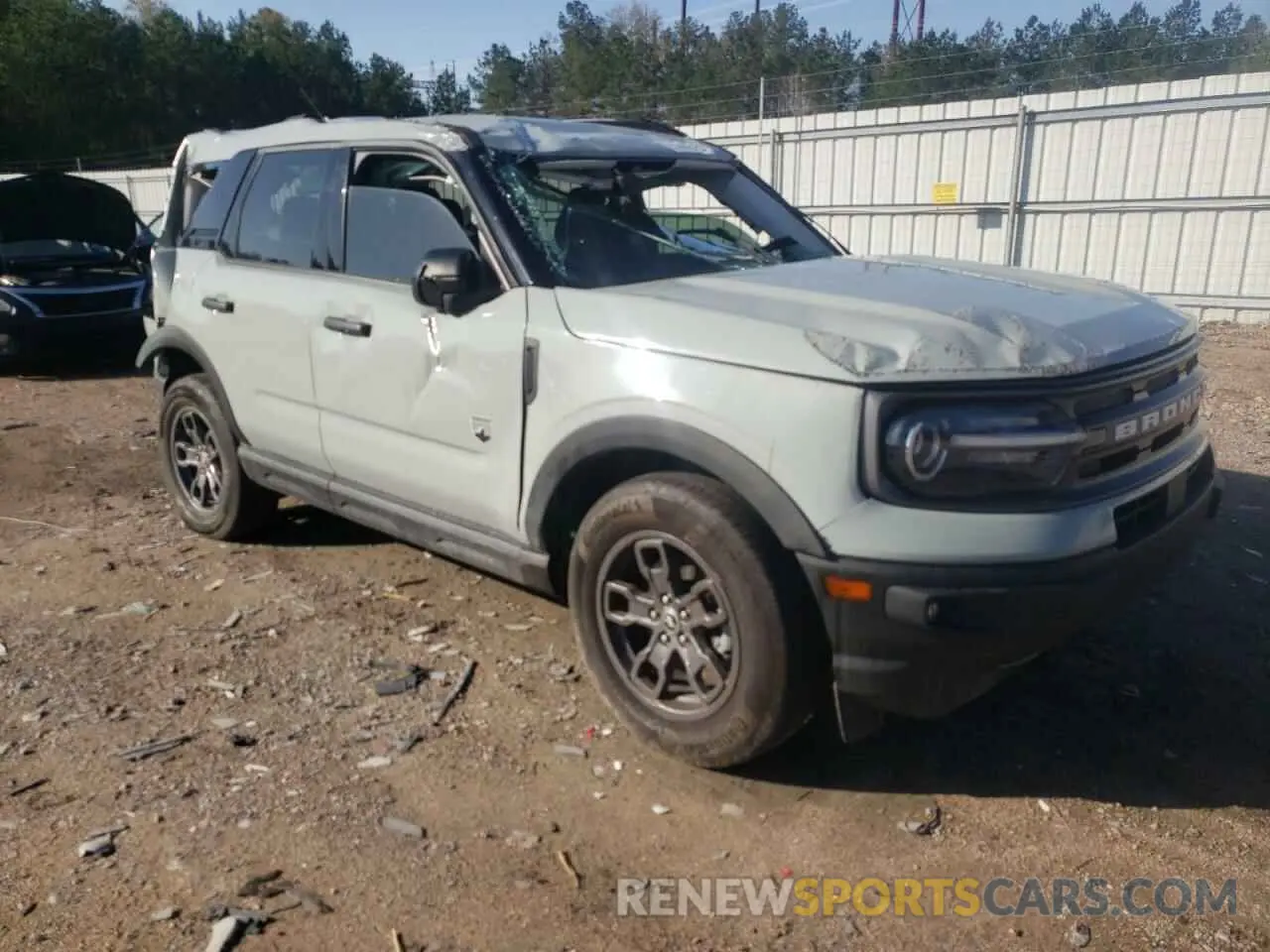 4 fotografías del automóvil dañado 3FMCR9B60MRA16404 FORD BRONCO 2021