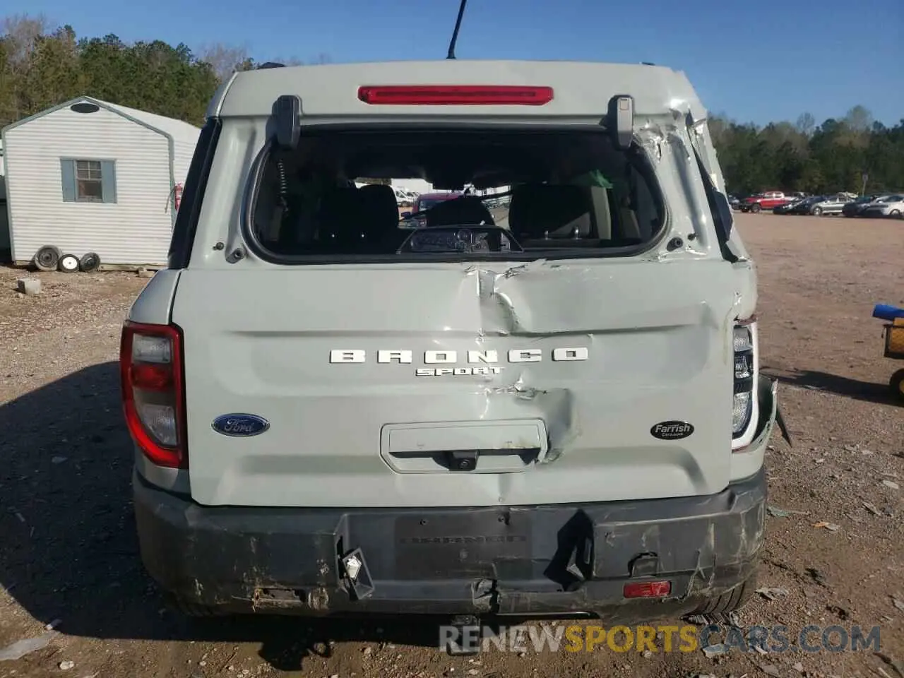 6 fotografías del automóvil dañado 3FMCR9B60MRA16404 FORD BRONCO 2021