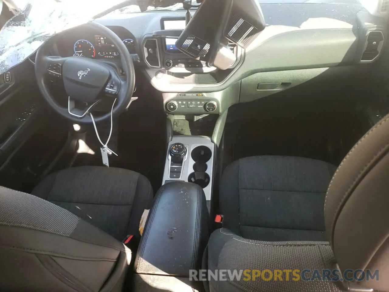 8 fotografías del automóvil dañado 3FMCR9B60MRA16404 FORD BRONCO 2021