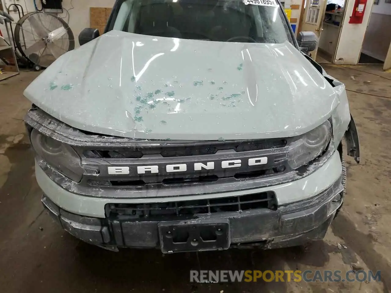 12 fotografías del automóvil dañado 3FMCR9B60MRA80507 FORD BRONCO 2021