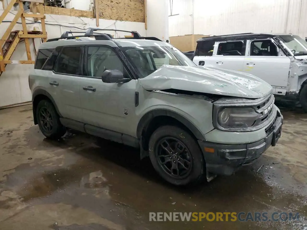 4 fotografías del automóvil dañado 3FMCR9B60MRA80507 FORD BRONCO 2021