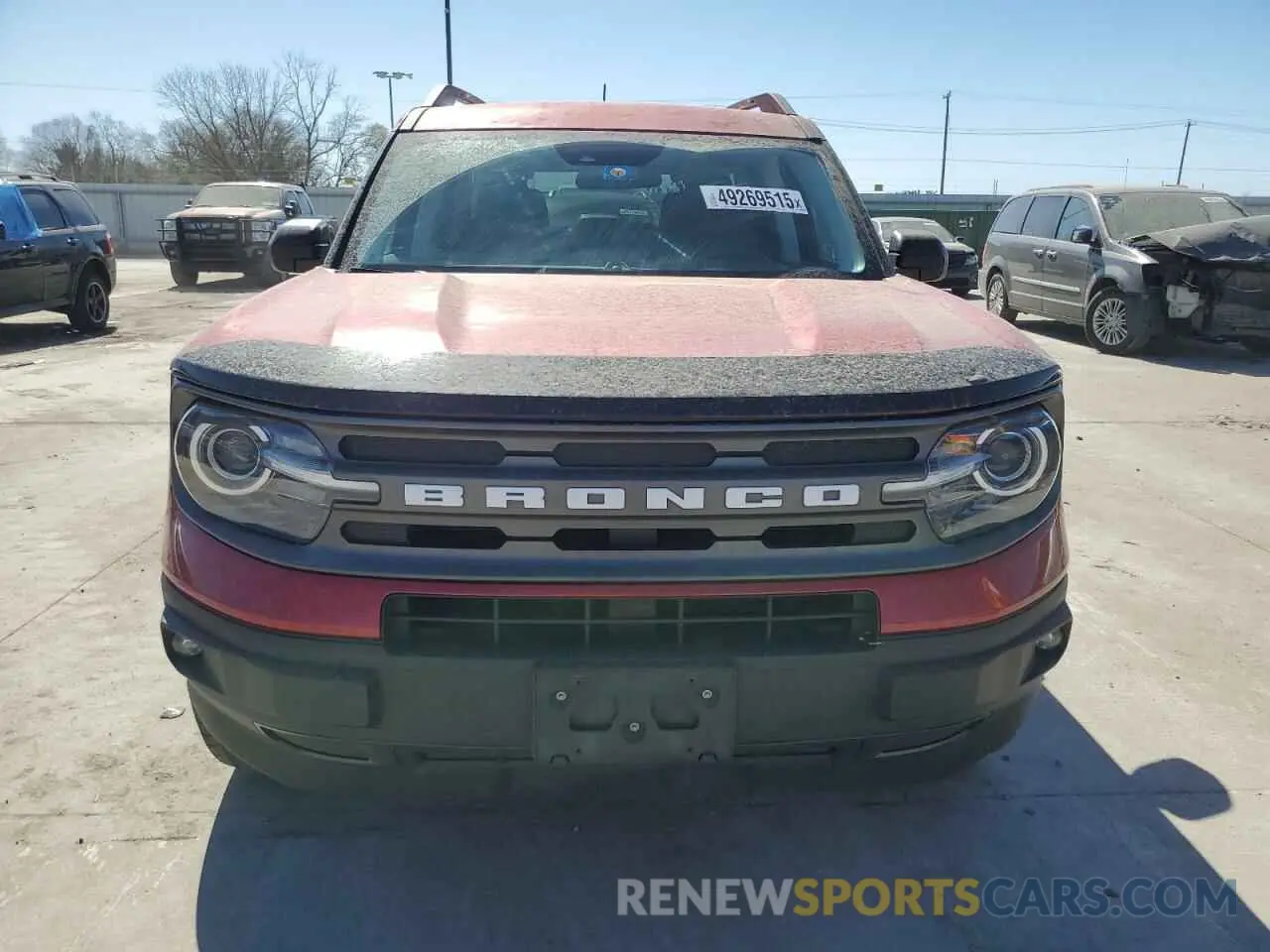 5 fotografías del automóvil dañado 3FMCR9B60MRB03302 FORD BRONCO 2021