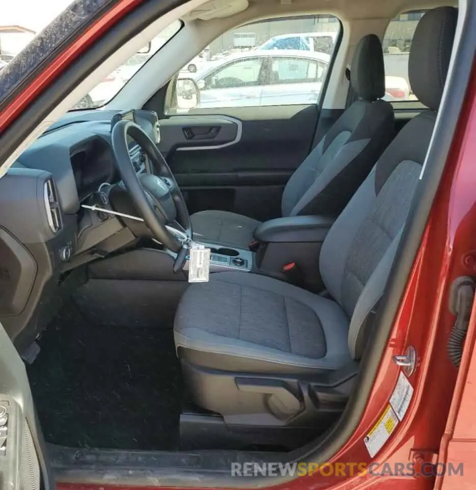 7 fotografías del automóvil dañado 3FMCR9B60MRB03302 FORD BRONCO 2021