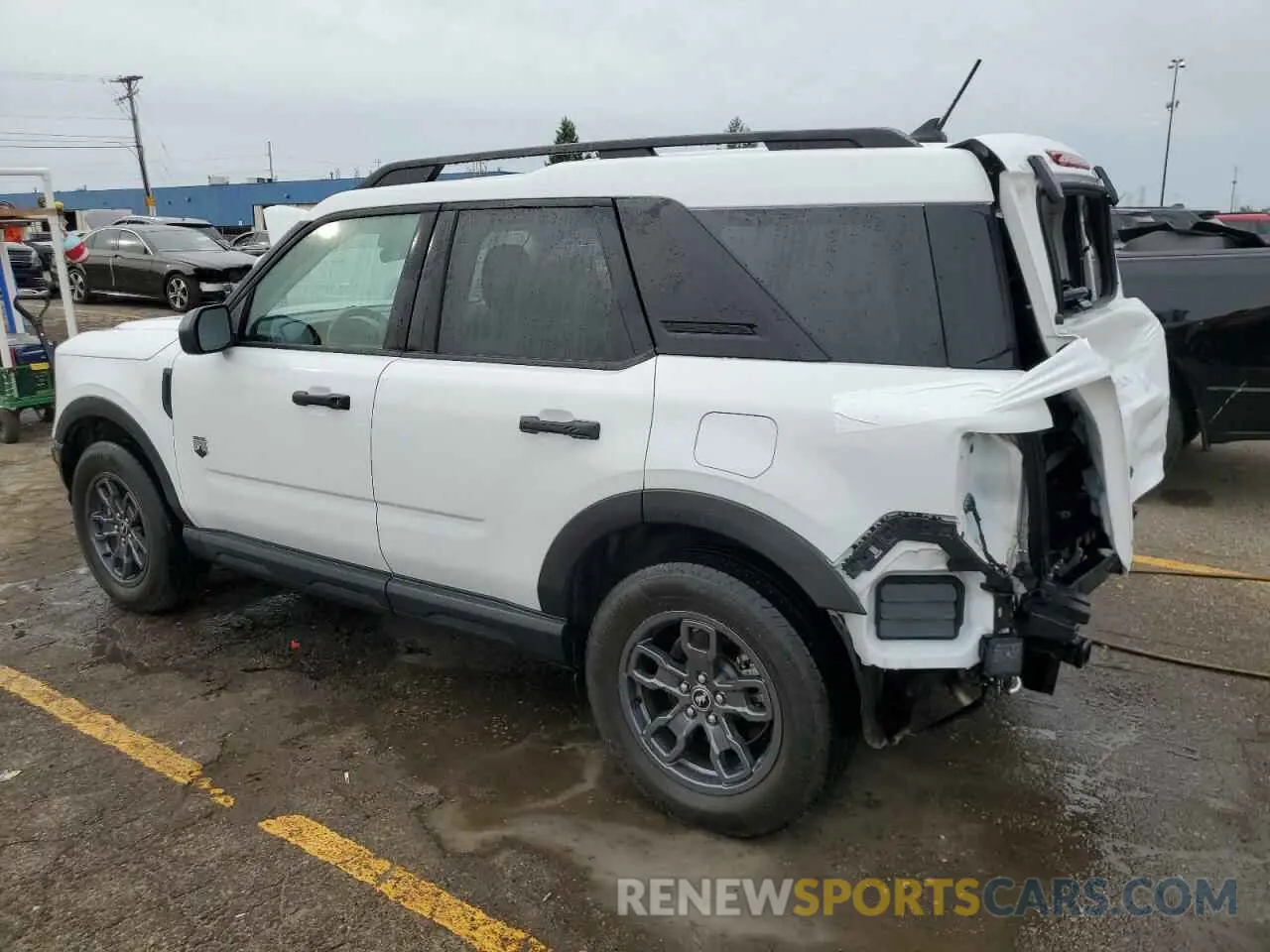 2 fotografías del automóvil dañado 3FMCR9B60MRB15949 FORD BRONCO 2021