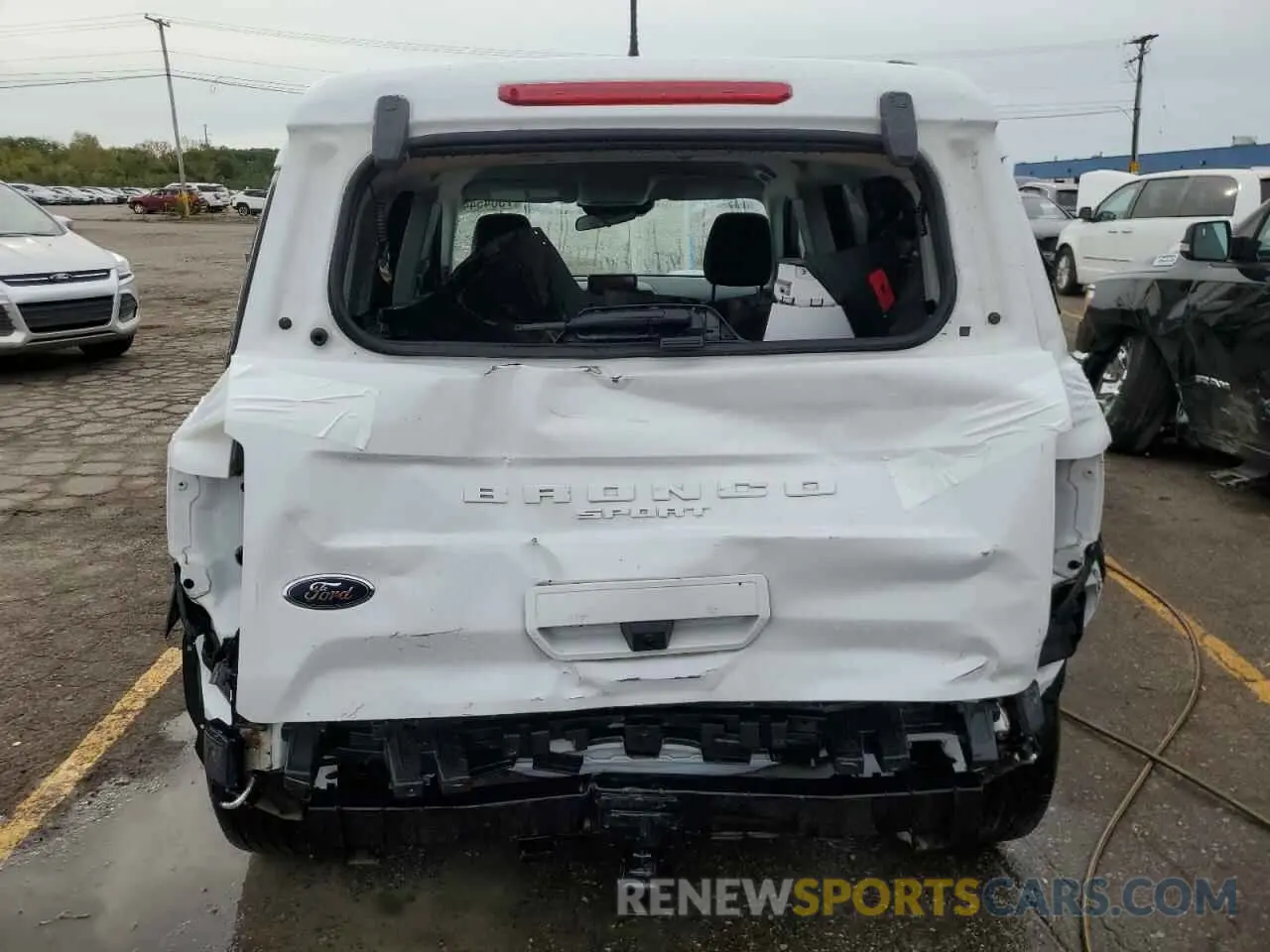 6 fotografías del automóvil dañado 3FMCR9B60MRB15949 FORD BRONCO 2021