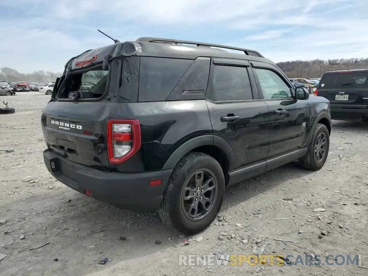 3 fotografías del automóvil dañado 3FMCR9B60MRB22268 FORD BRONCO 2021