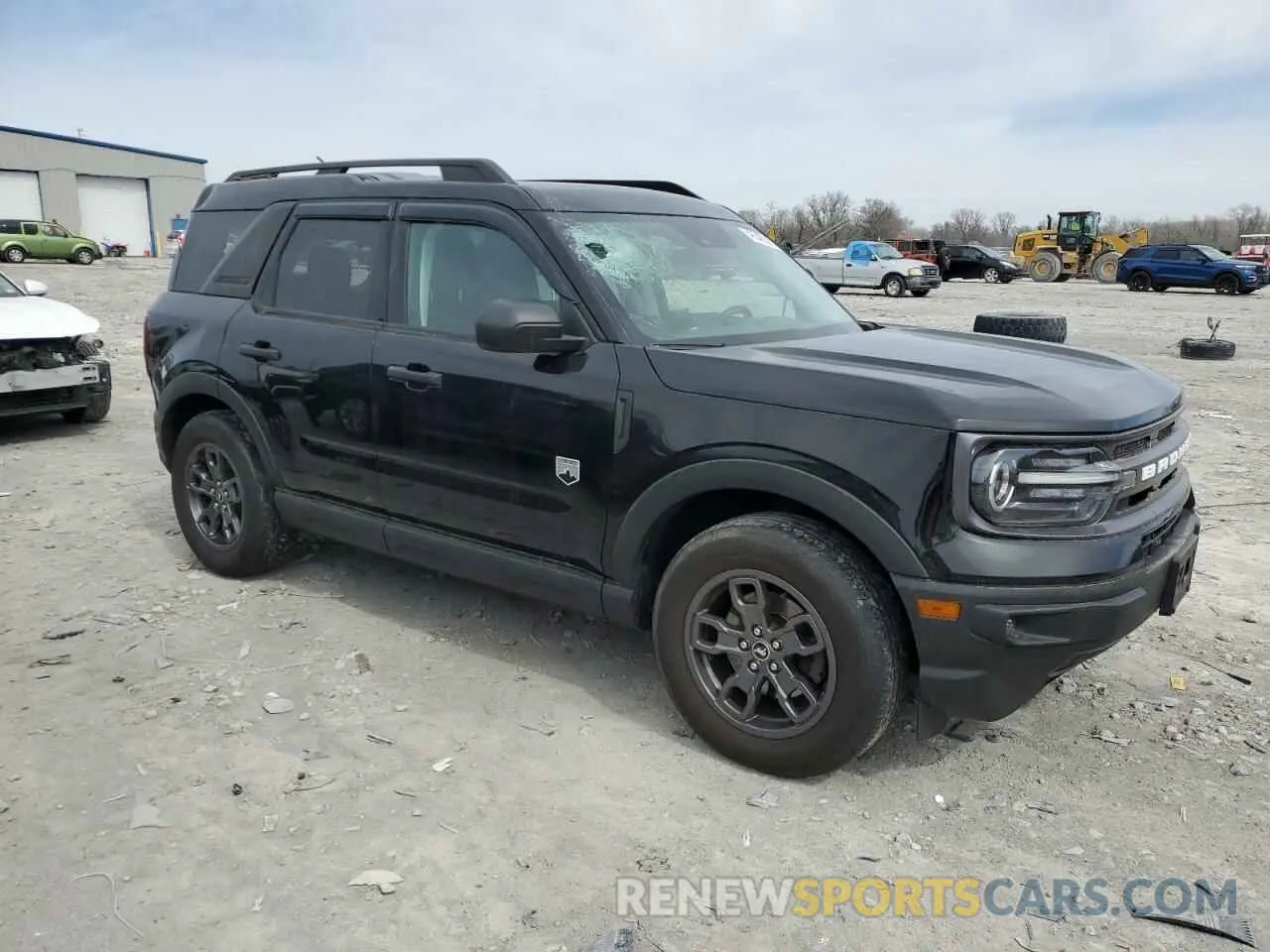 4 fotografías del automóvil dañado 3FMCR9B60MRB22268 FORD BRONCO 2021