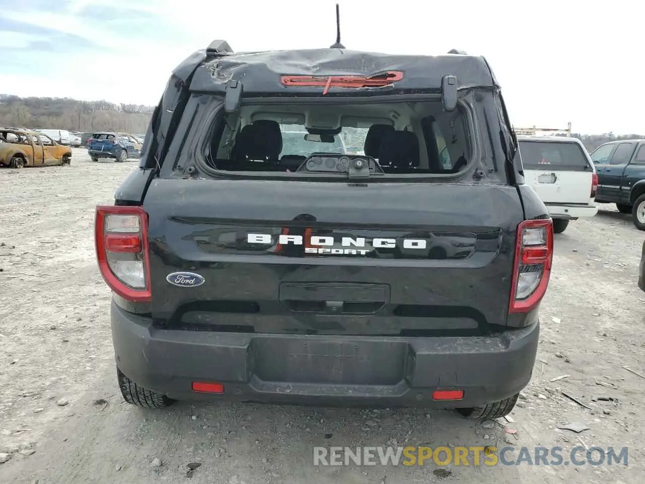 6 fotografías del automóvil dañado 3FMCR9B60MRB22268 FORD BRONCO 2021