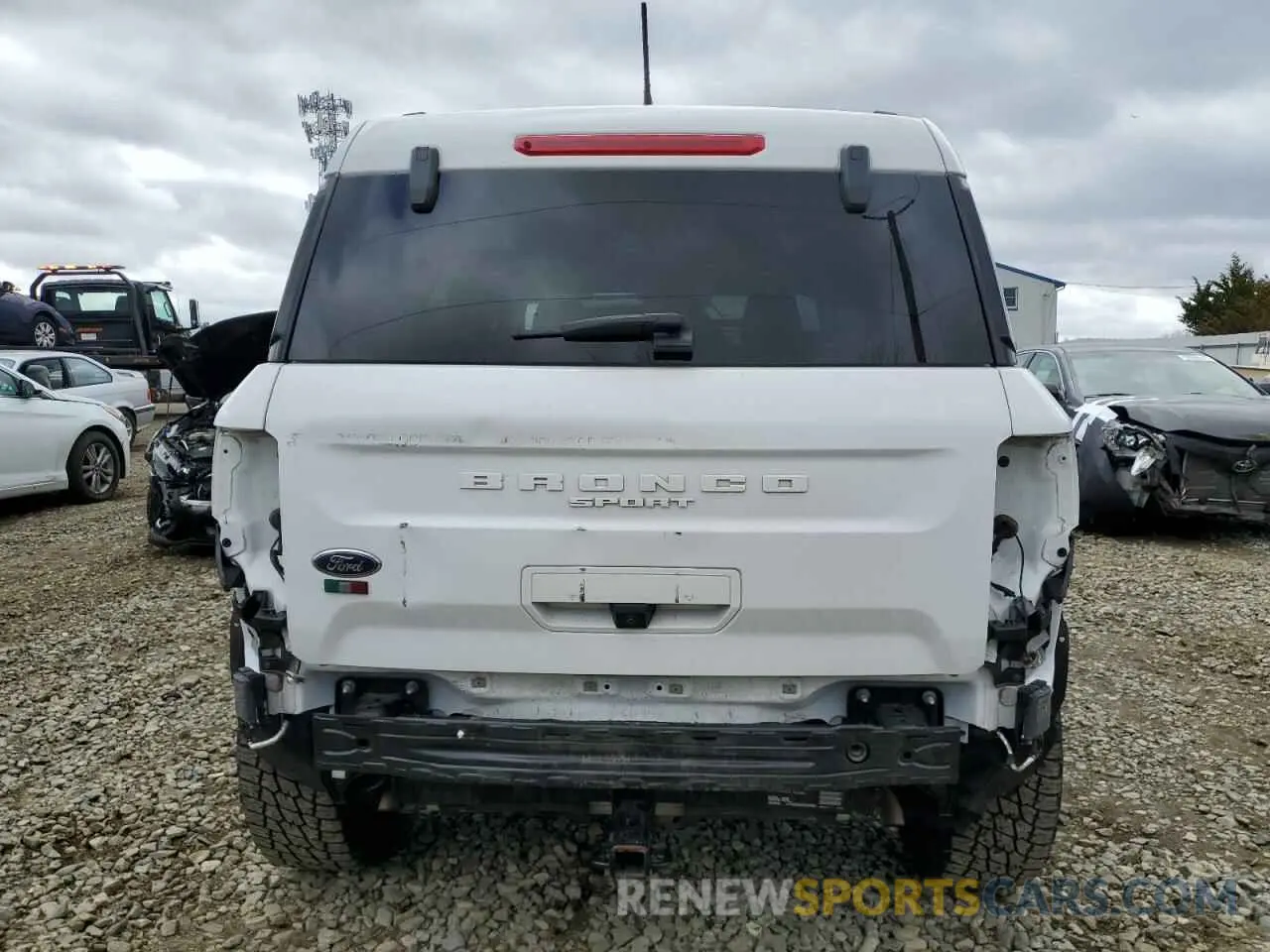 6 fotografías del automóvil dañado 3FMCR9B61MRA58449 FORD BRONCO 2021