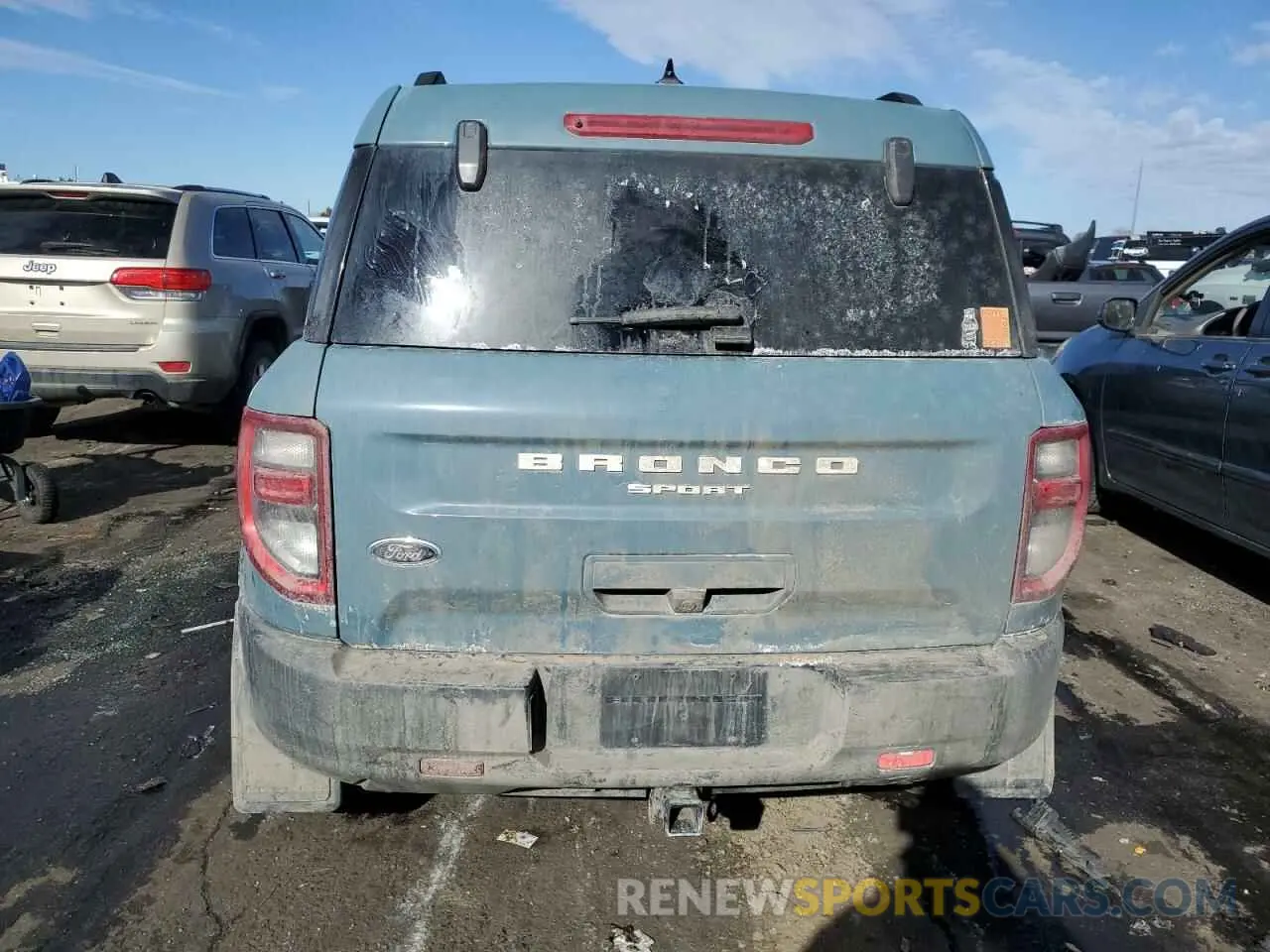 6 fotografías del automóvil dañado 3FMCR9B61MRA66048 FORD BRONCO 2021
