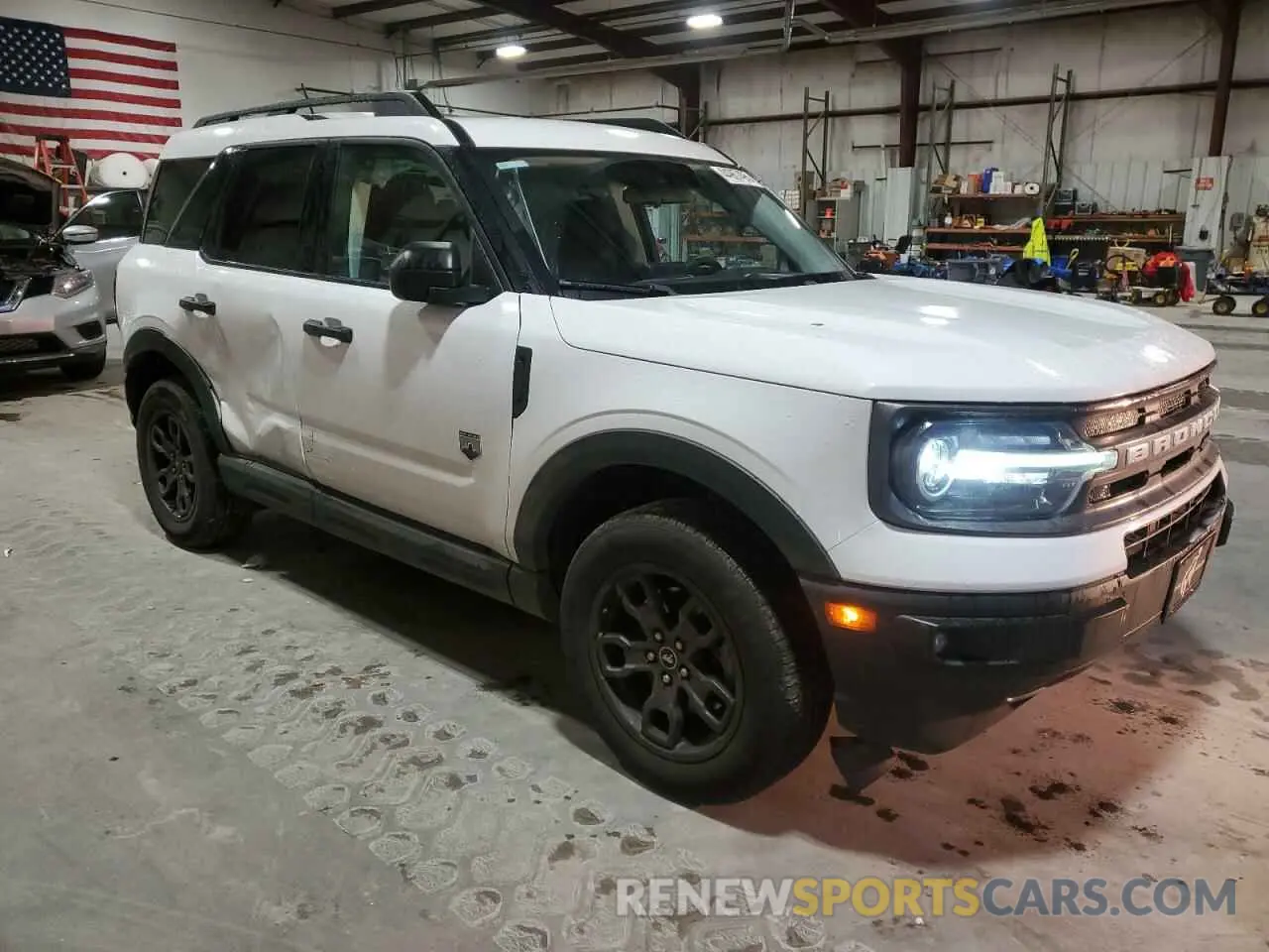 4 fotografías del automóvil dañado 3FMCR9B61MRA66101 FORD BRONCO 2021