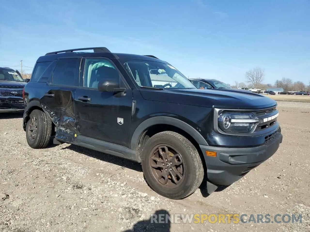 4 fotografías del automóvil dañado 3FMCR9B61MRA98417 FORD BRONCO 2021