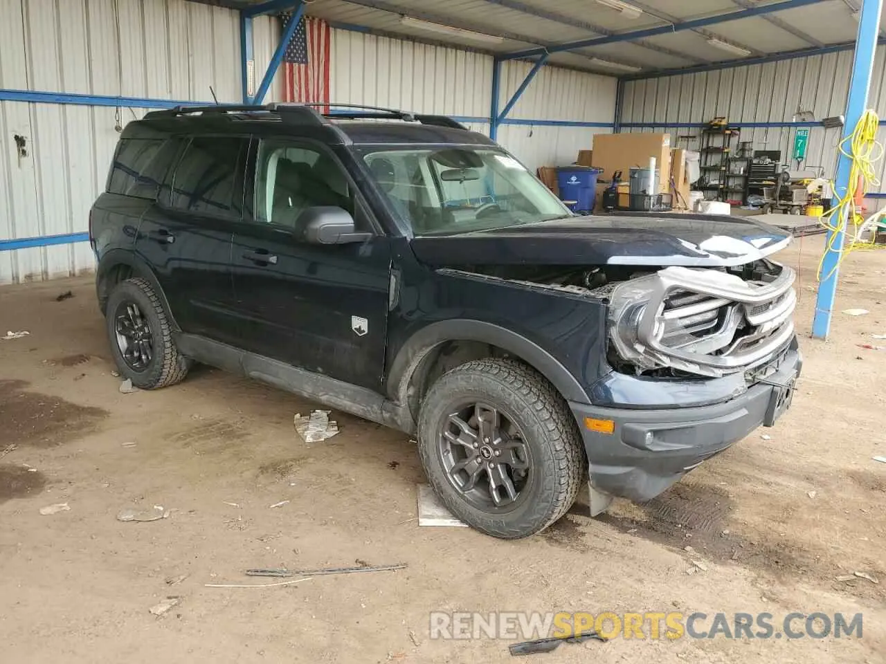 4 fotografías del automóvil dañado 3FMCR9B61MRB21355 FORD BRONCO 2021