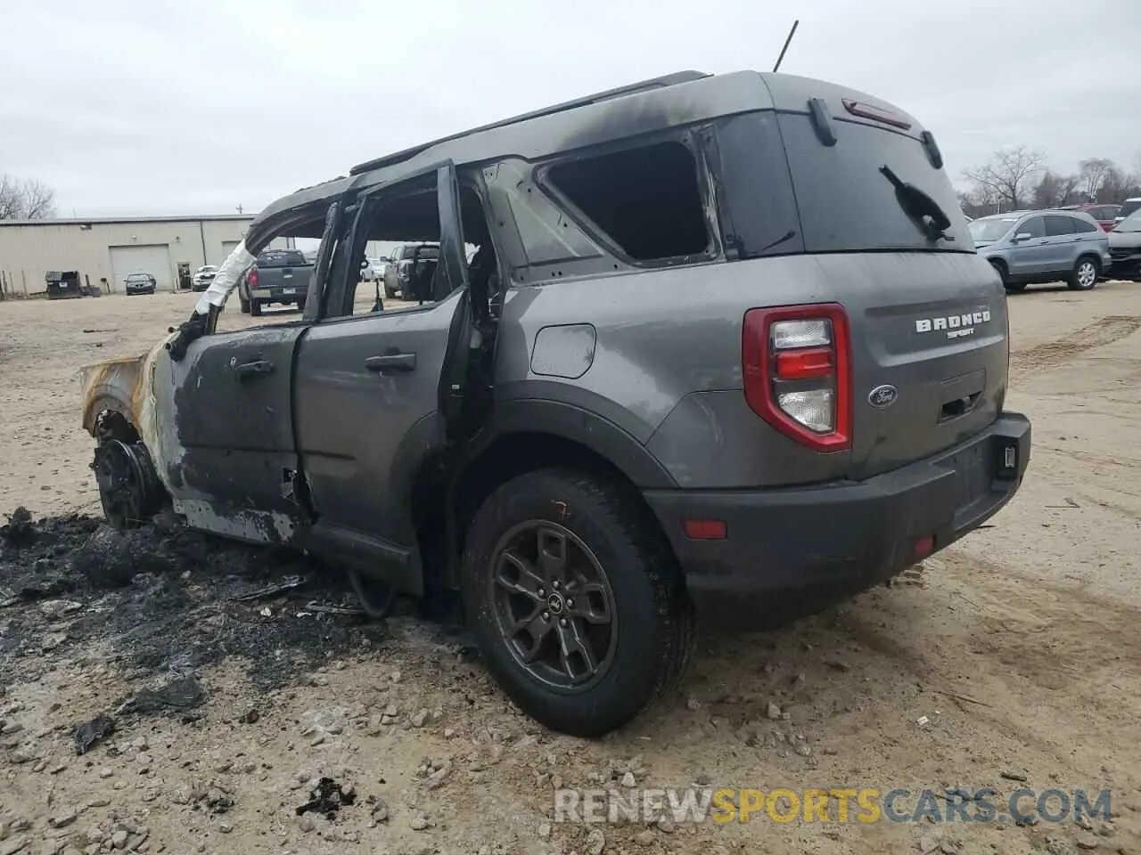 2 fotografías del automóvil dañado 3FMCR9B61MRB25924 FORD BRONCO 2021