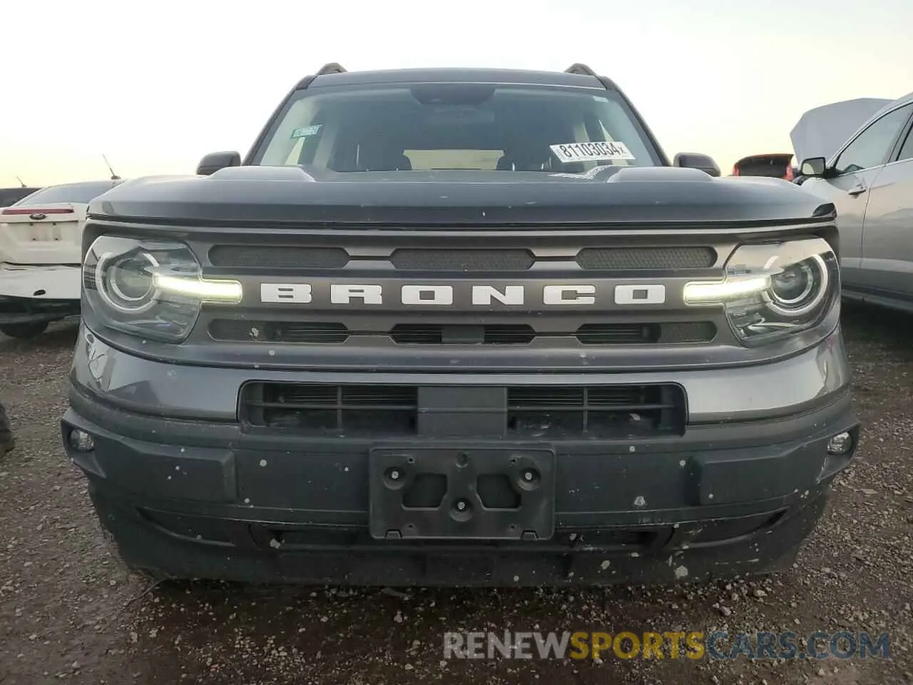 5 fotografías del automóvil dañado 3FMCR9B61MRB37457 FORD BRONCO 2021