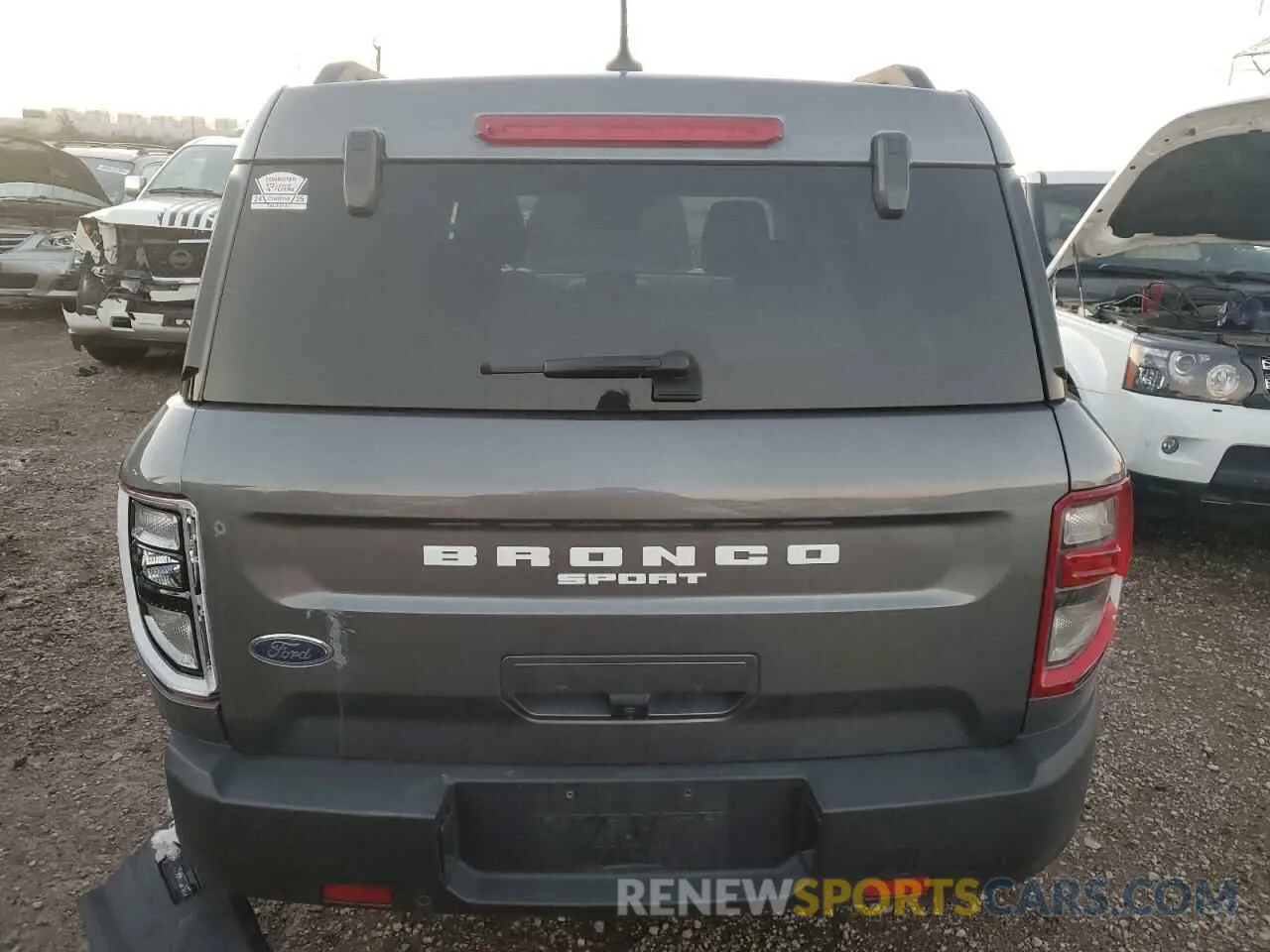 6 fotografías del automóvil dañado 3FMCR9B61MRB37457 FORD BRONCO 2021