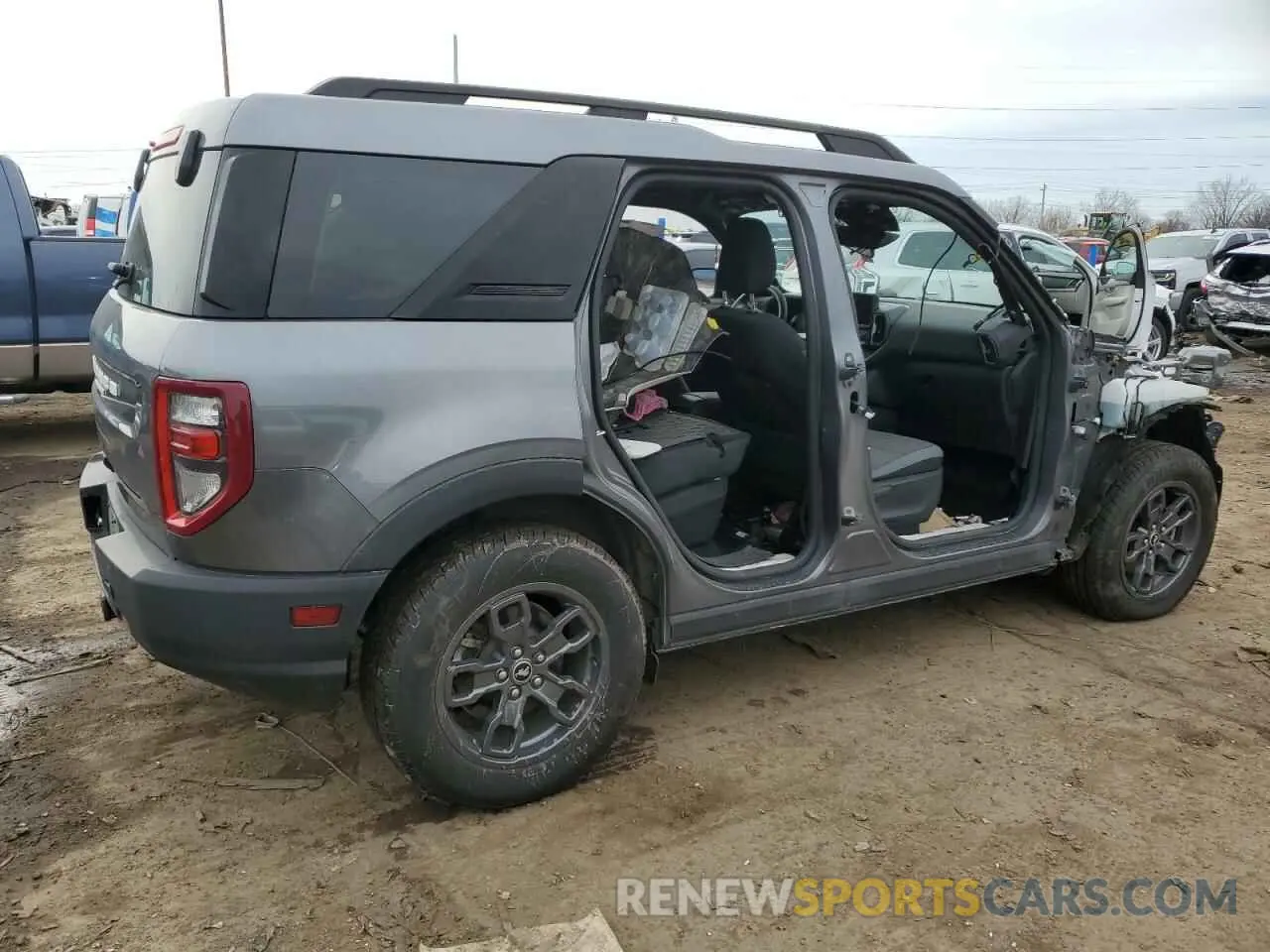 3 fotografías del automóvil dañado 3FMCR9B62MRA09129 FORD BRONCO 2021