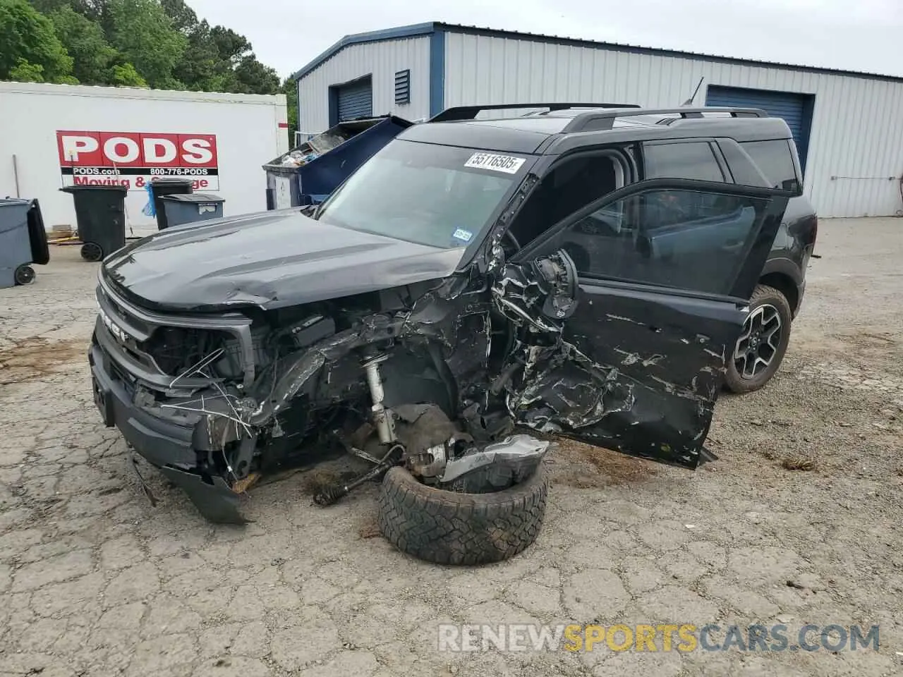 1 fotografías del automóvil dañado 3FMCR9B62MRA10653 FORD BRONCO 2021