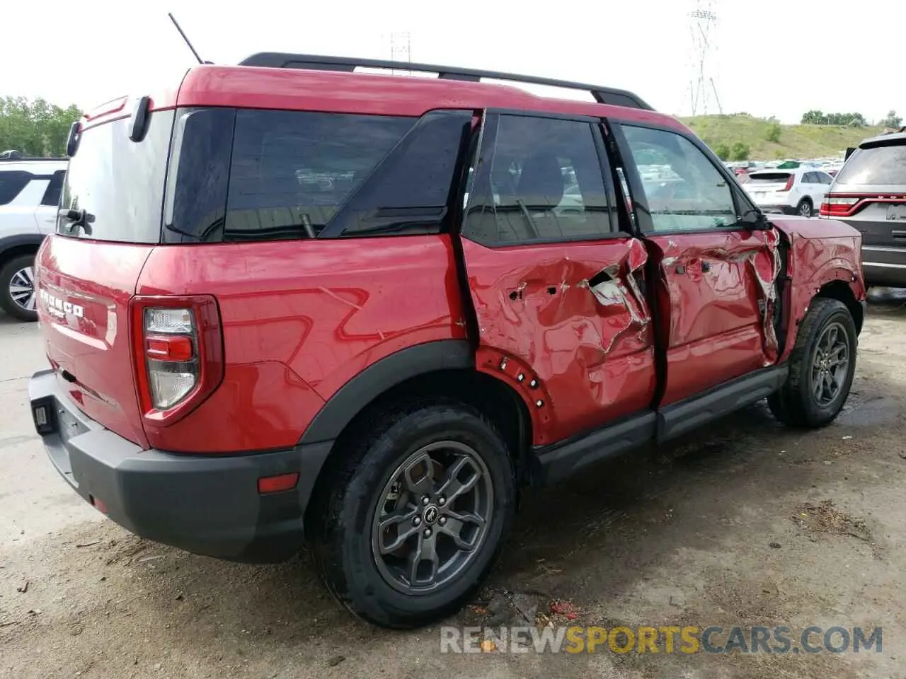 3 fotografías del automóvil dañado 3FMCR9B62MRA70173 FORD BRONCO 2021