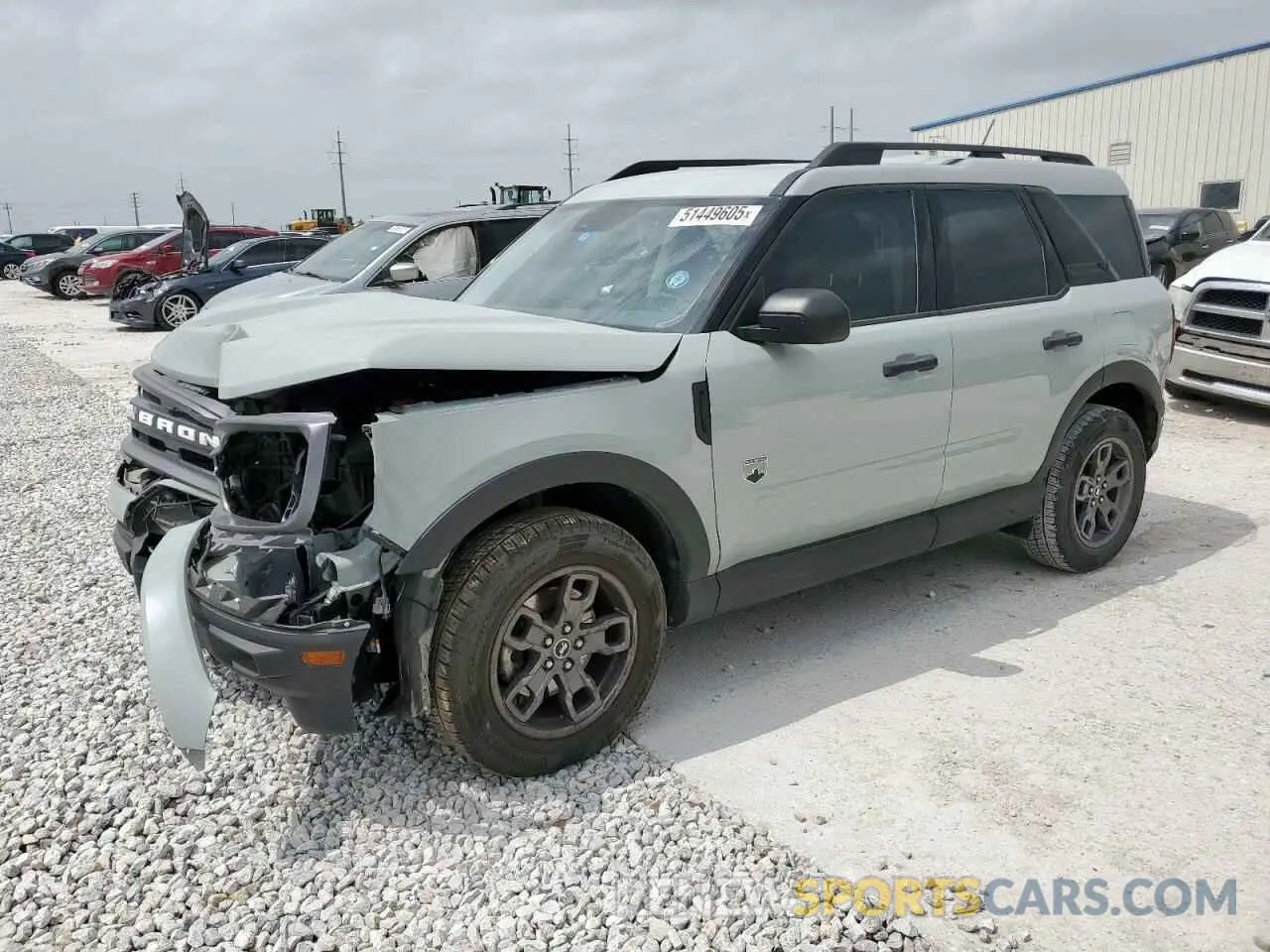 1 fotografías del automóvil dañado 3FMCR9B62MRA71582 FORD BRONCO 2021