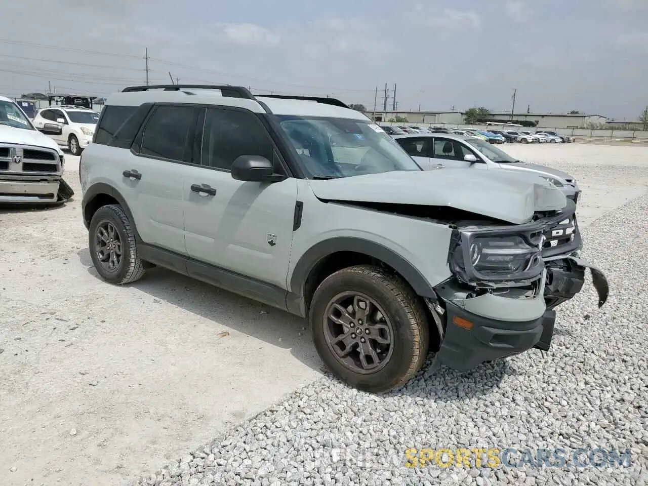 4 fotografías del automóvil dañado 3FMCR9B62MRA71582 FORD BRONCO 2021