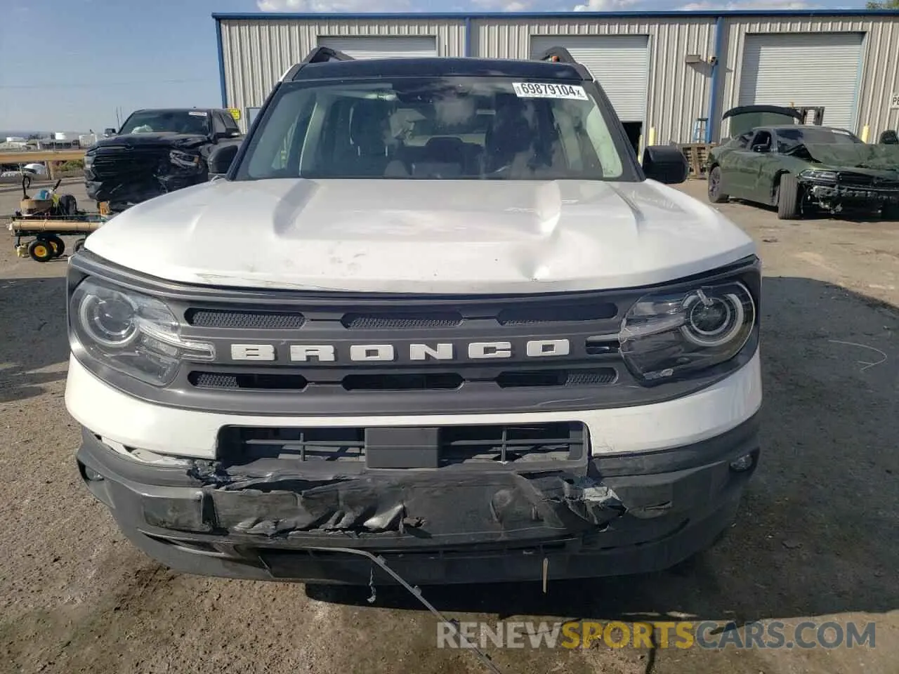 5 fotografías del automóvil dañado 3FMCR9B62MRA88415 FORD BRONCO 2021