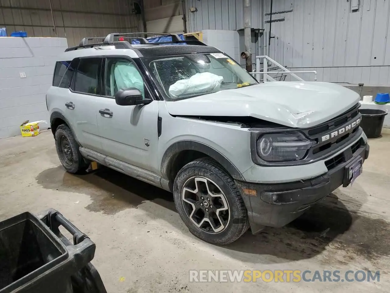 4 fotografías del automóvil dañado 3FMCR9B62MRB37693 FORD BRONCO 2021