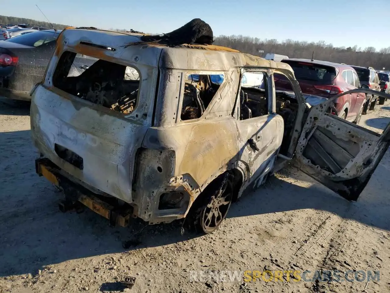 3 fotografías del automóvil dañado 3FMCR9B63MRA10659 FORD BRONCO 2021
