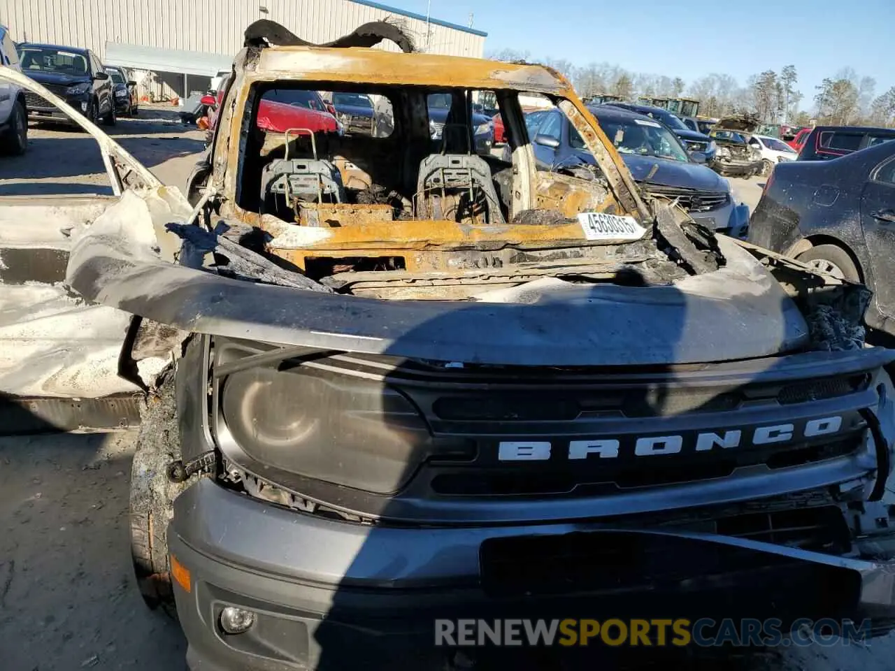 5 fotografías del automóvil dañado 3FMCR9B63MRA10659 FORD BRONCO 2021