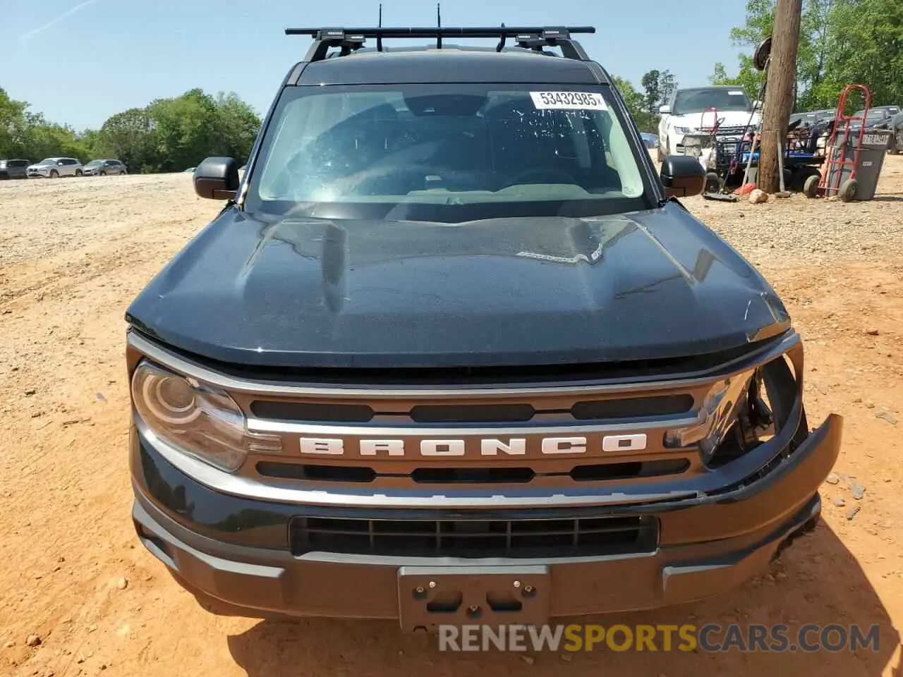 5 fotografías del automóvil dañado 3FMCR9B63MRA23623 FORD BRONCO 2021
