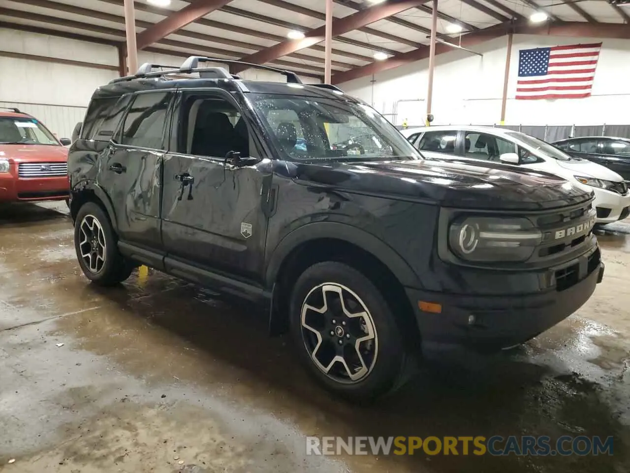 4 fotografías del automóvil dañado 3FMCR9B63MRA51471 FORD BRONCO 2021