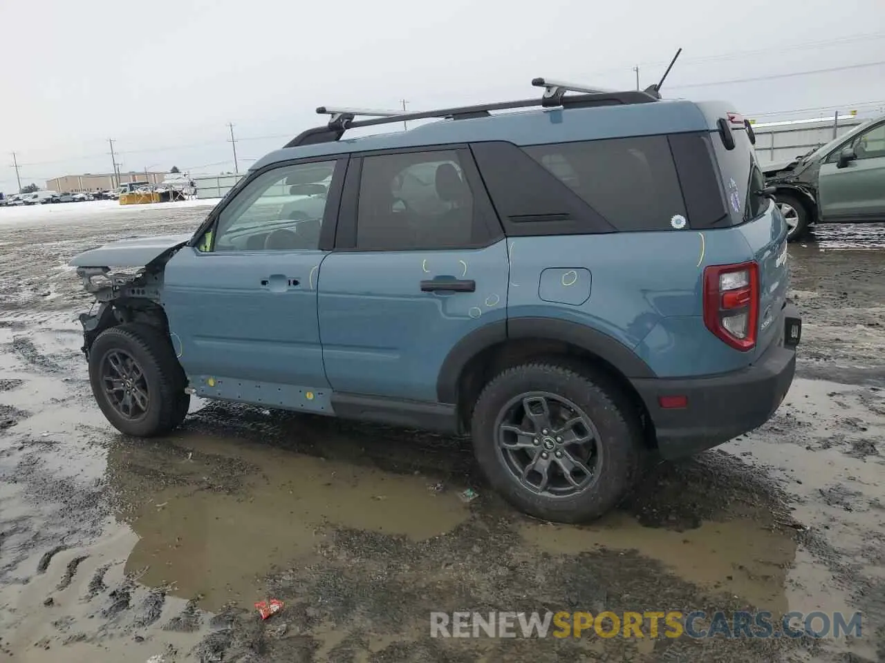 2 fotografías del automóvil dañado 3FMCR9B63MRA71770 FORD BRONCO 2021