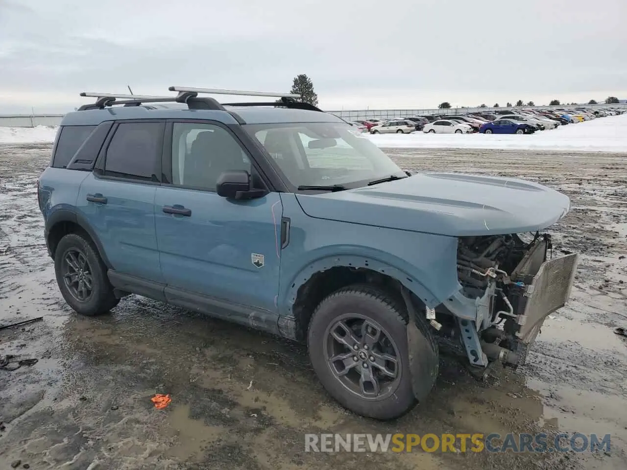4 fotografías del automóvil dañado 3FMCR9B63MRA71770 FORD BRONCO 2021