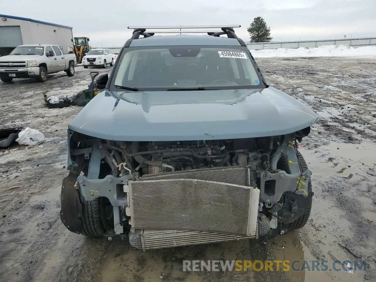 5 fotografías del automóvil dañado 3FMCR9B63MRA71770 FORD BRONCO 2021