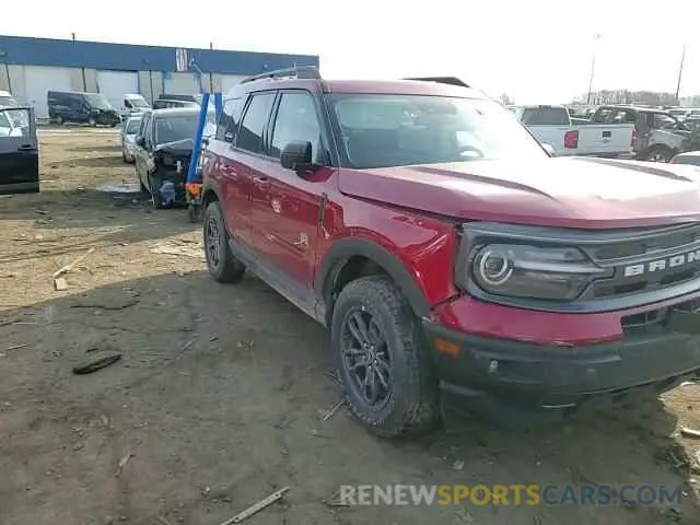 11 fotografías del automóvil dañado 3FMCR9B63MRB35905 FORD BRONCO 2021