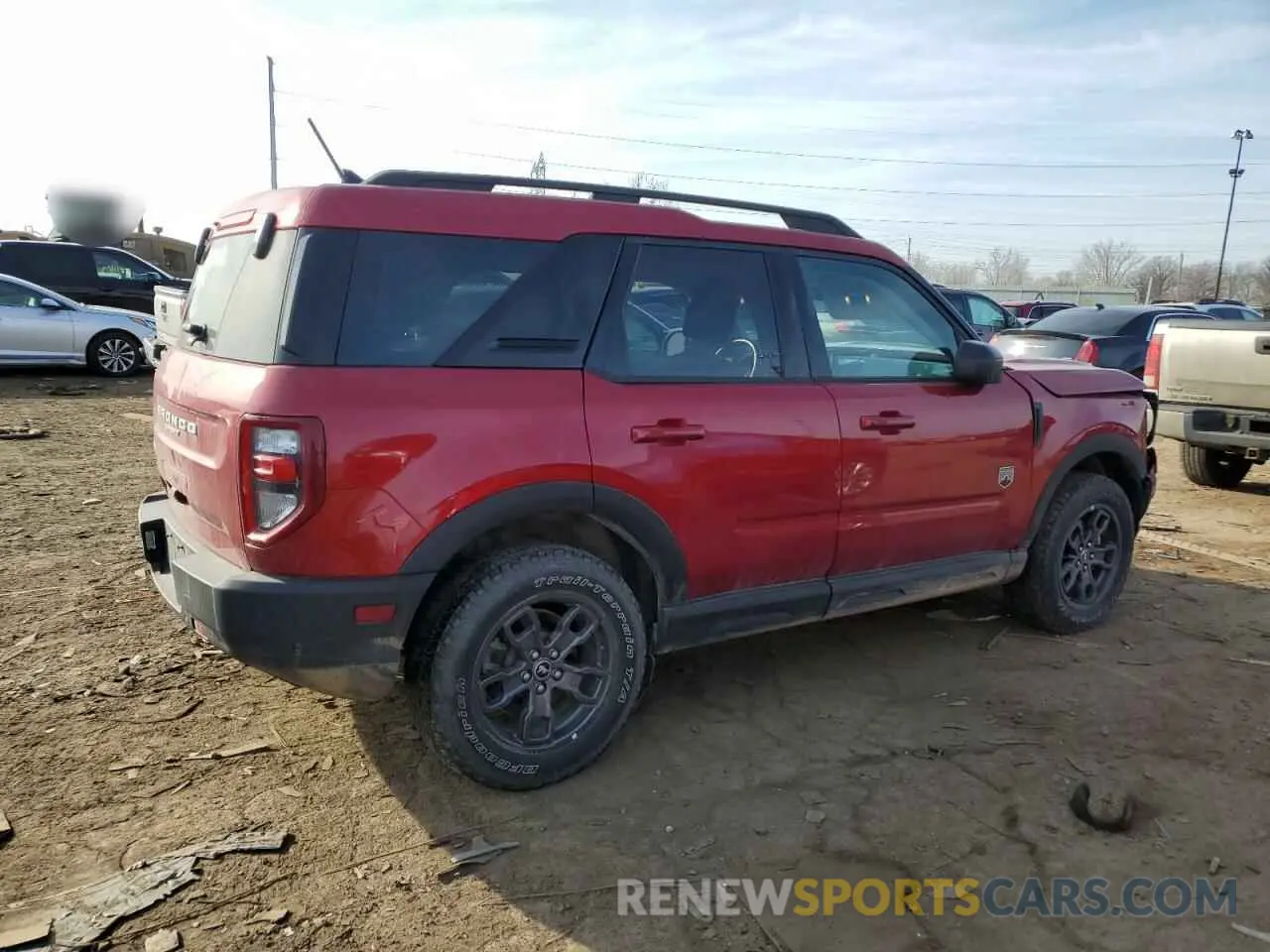 3 fotografías del automóvil dañado 3FMCR9B63MRB35905 FORD BRONCO 2021