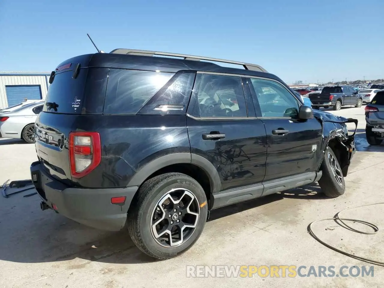 3 fotografías del automóvil dañado 3FMCR9B64MRA12081 FORD BRONCO 2021