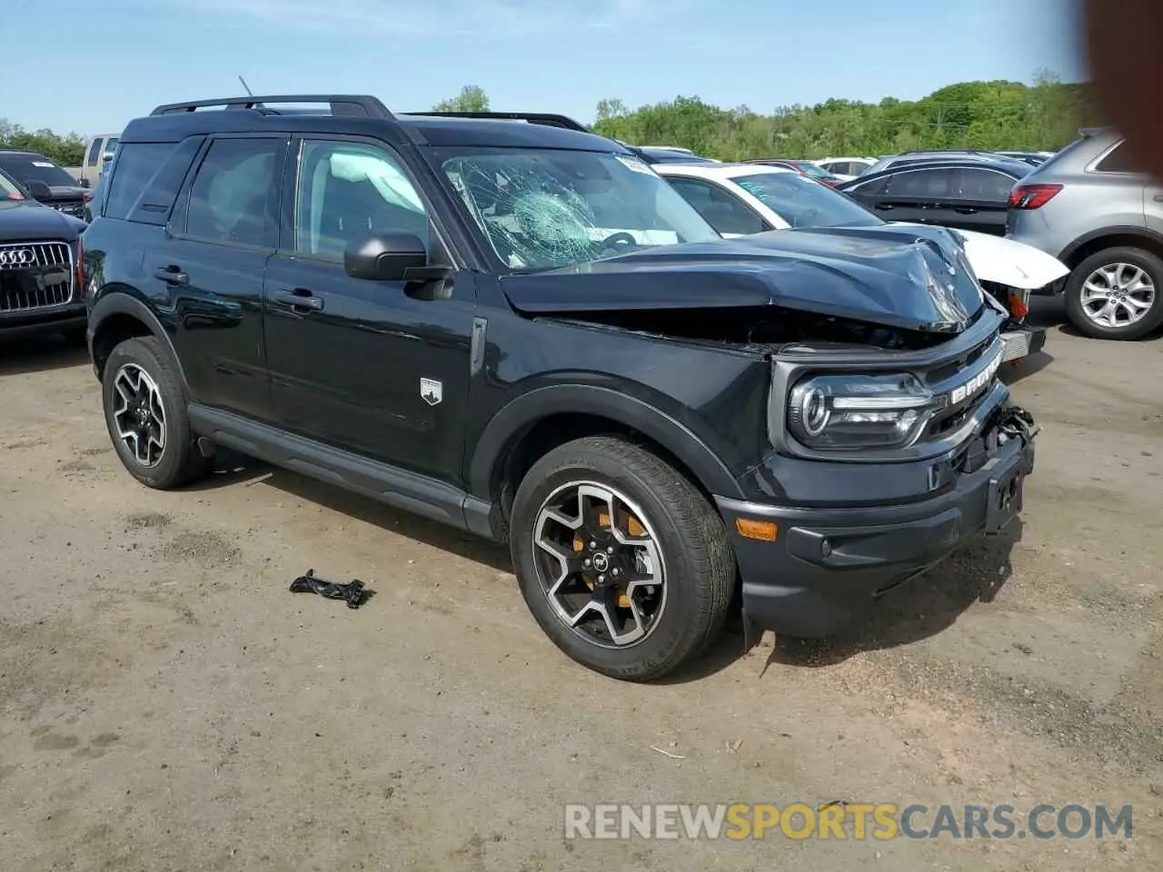 4 fotografías del automóvil dañado 3FMCR9B64MRA52841 FORD BRONCO 2021