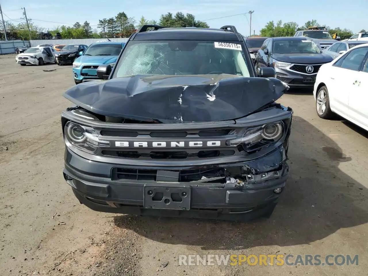 5 fotografías del automóvil dañado 3FMCR9B64MRA52841 FORD BRONCO 2021