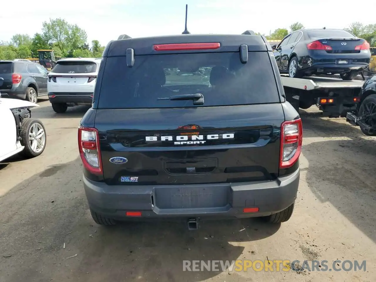 6 fotografías del automóvil dañado 3FMCR9B64MRA52841 FORD BRONCO 2021