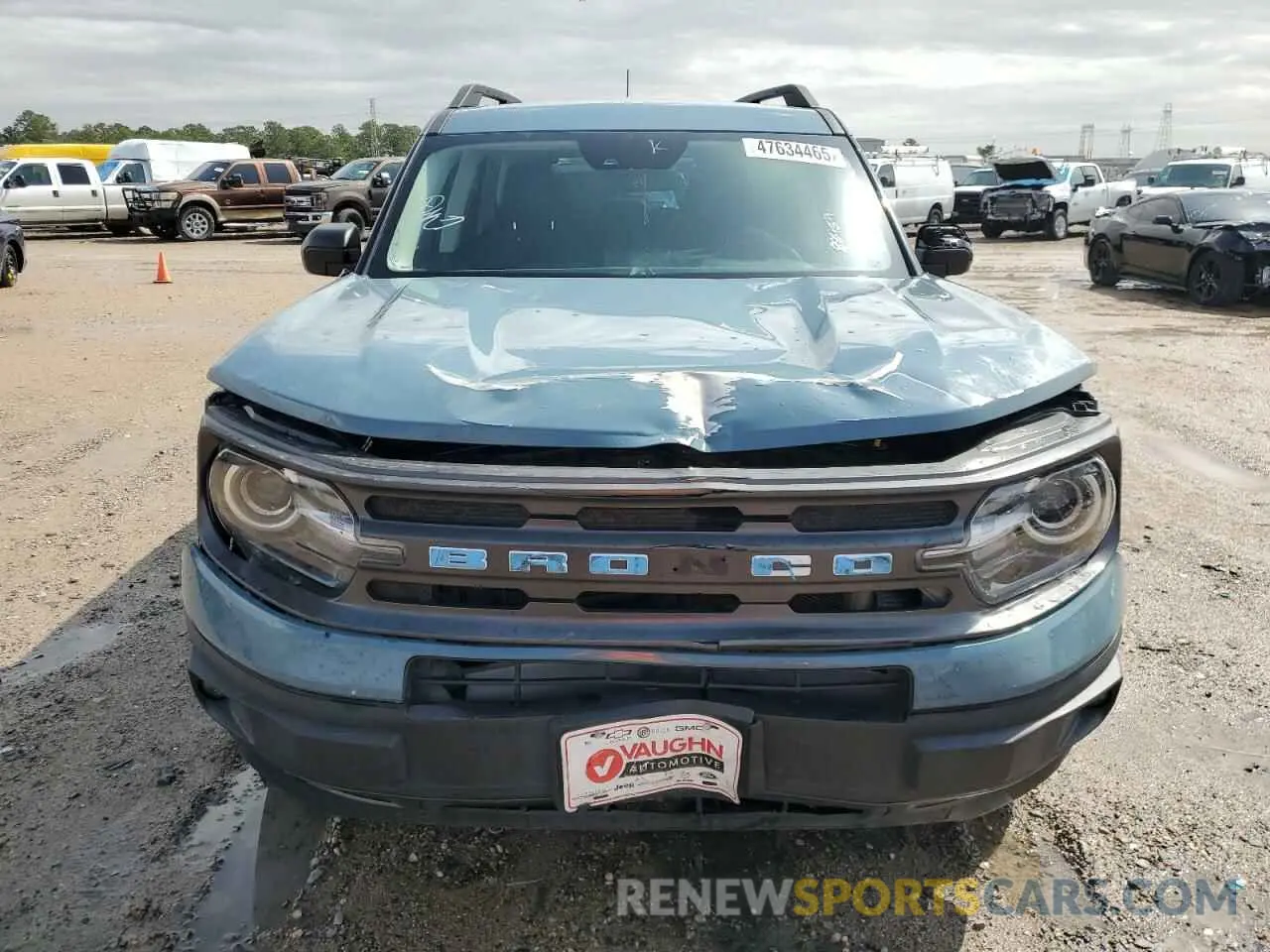 5 fotografías del automóvil dañado 3FMCR9B64MRA72149 FORD BRONCO 2021