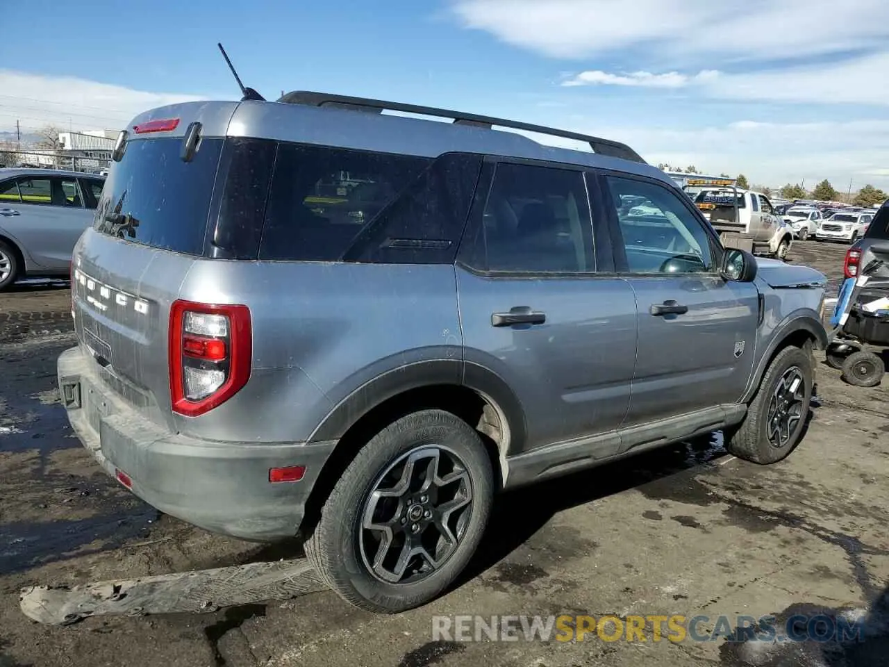3 fotografías del automóvil dañado 3FMCR9B64MRA79599 FORD BRONCO 2021