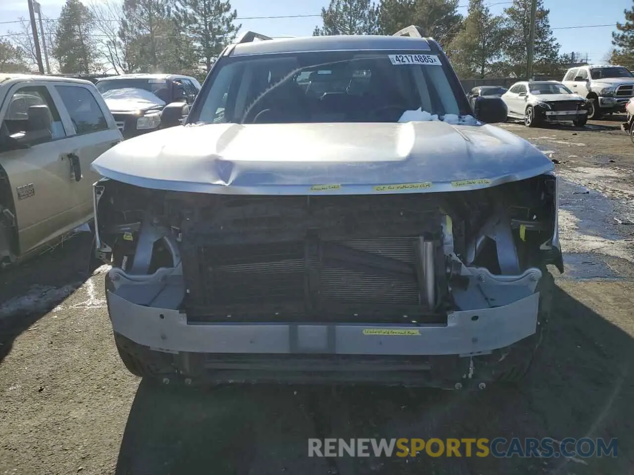 5 fotografías del automóvil dañado 3FMCR9B64MRA79599 FORD BRONCO 2021
