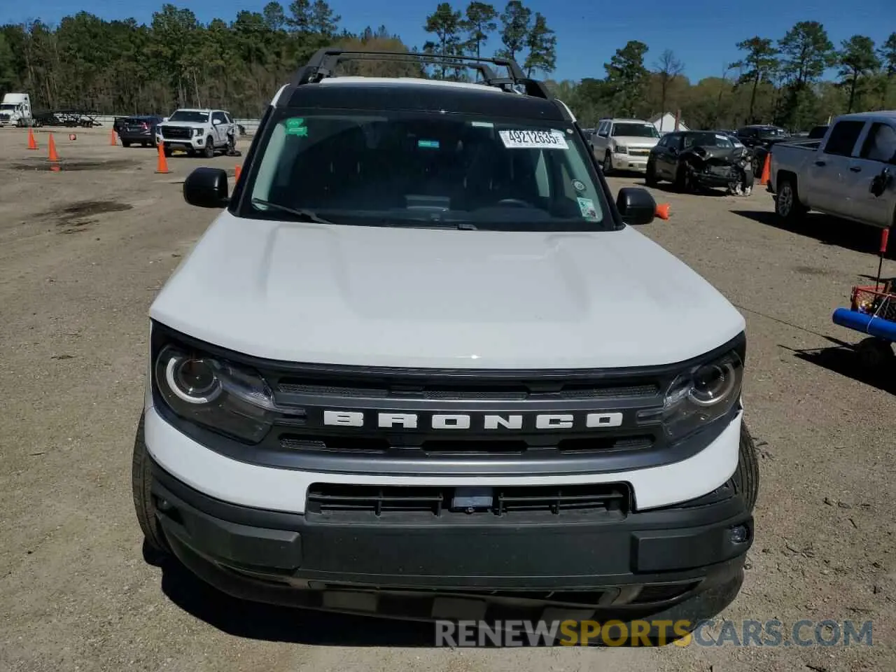 5 fotografías del automóvil dañado 3FMCR9B65MRA46921 FORD BRONCO 2021