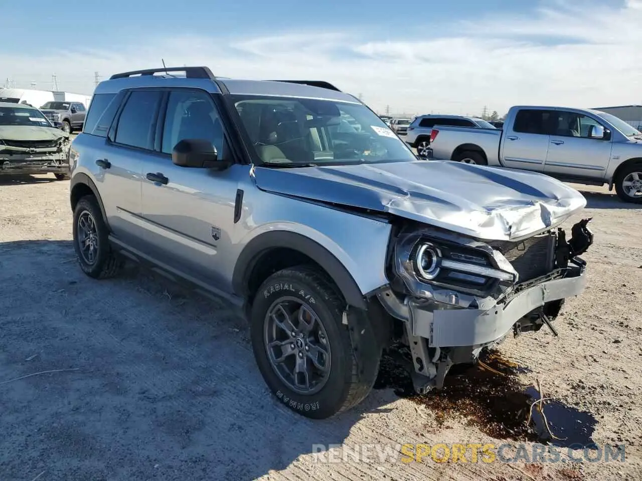 4 fotografías del automóvil dañado 3FMCR9B66MRA08498 FORD BRONCO 2021