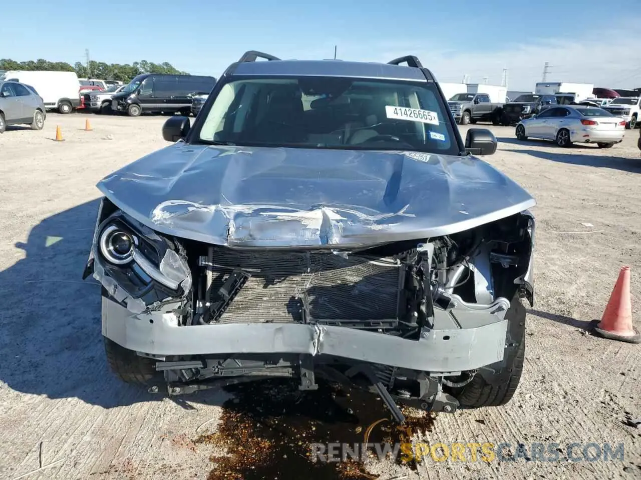 5 fotografías del automóvil dañado 3FMCR9B66MRA08498 FORD BRONCO 2021