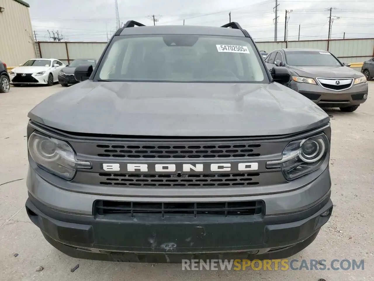 5 fotografías del automóvil dañado 3FMCR9B66MRA10879 FORD BRONCO 2021